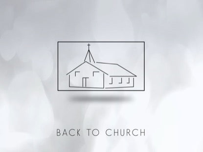 Back To Church White Motion