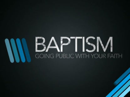 Modern Lines Baptism