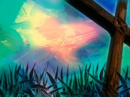 Water Color Cross