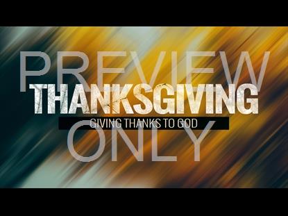 In The Fall Thanksgiving