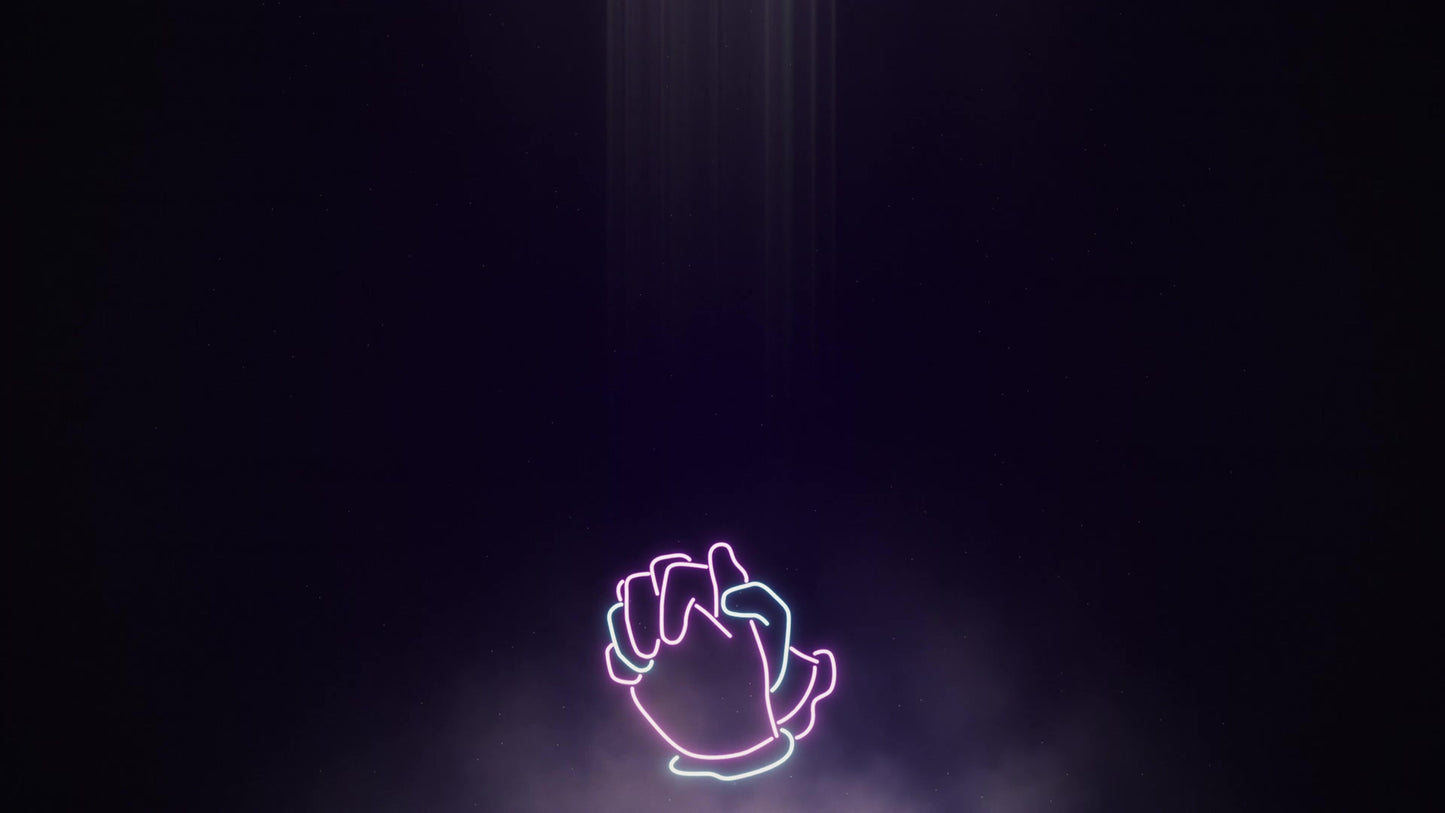 Neon Prayer Folded Lower