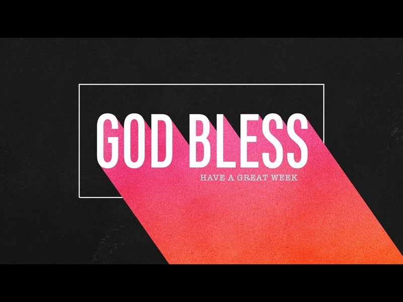Color Pop God Bless