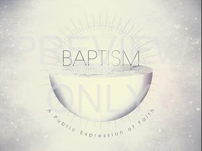 Aquasphere Baptism