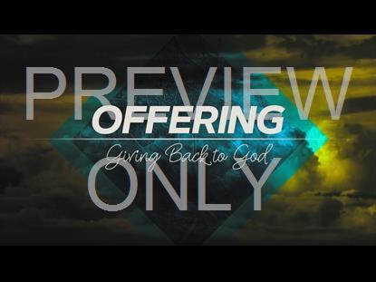 Thanksgiving Sky Offering Graphic