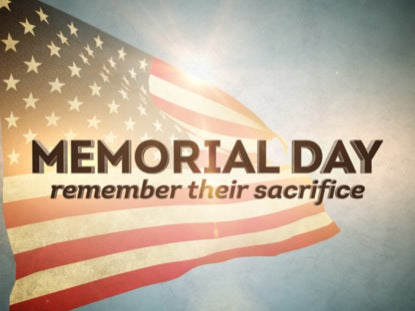 Memorial Day Remember Title