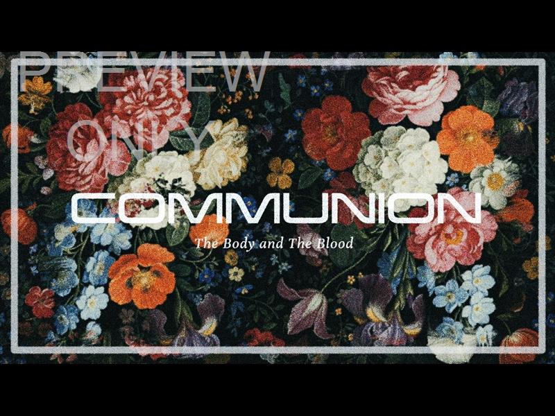 Easter Blooms Communion Still