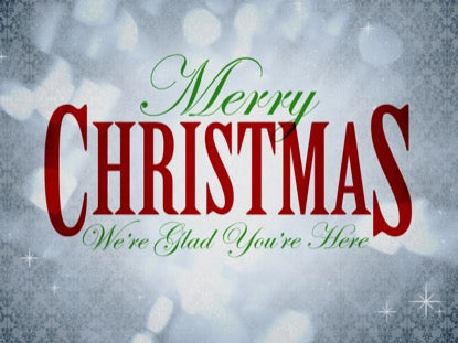 Classic Holiday Christmas Silver Motion