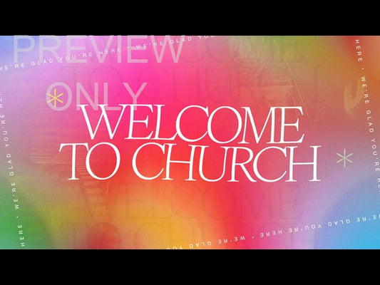 Graduation Welcome To Church Still