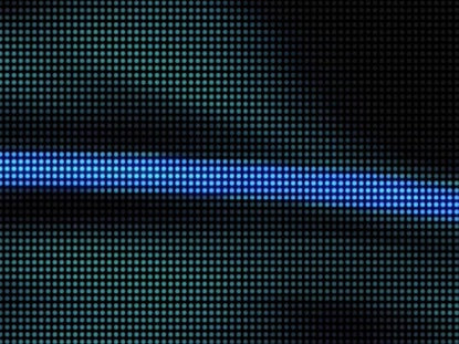Blue Faux Led