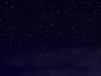 Star Field Evening Sky