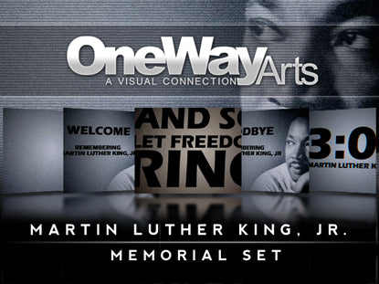 Martin Luther King Jr Memorial Set