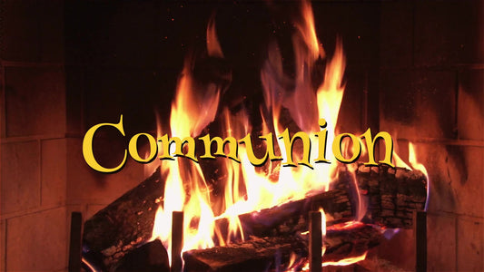 Nostalgic Fireplace Communion Still