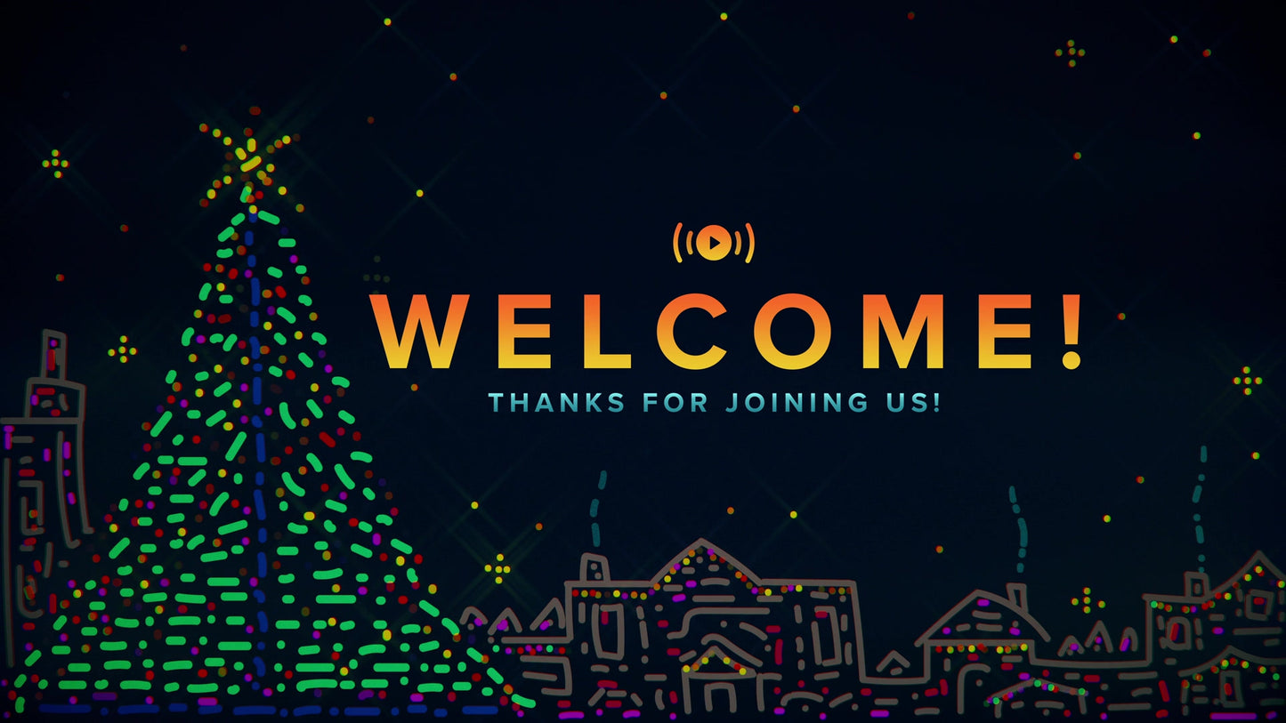 Christmas Lights: Welcome Stream Still