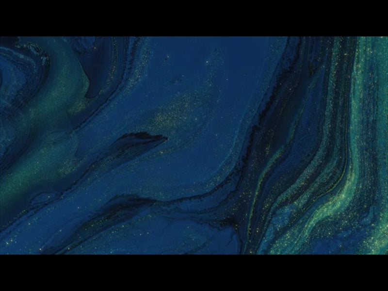 Acrylic Blue Green Flow