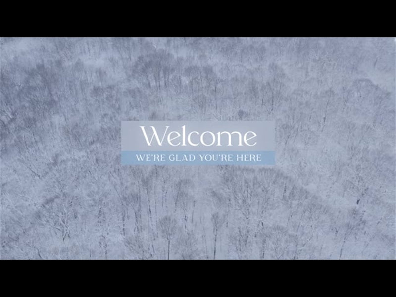 Winter Woods Welcome