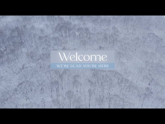 Winter Woods Welcome