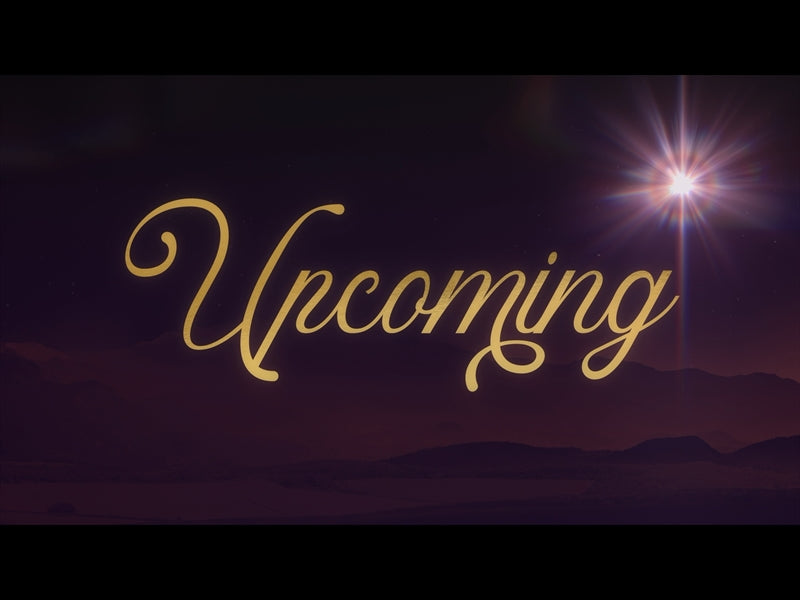 Star Of Wonder Upcoming