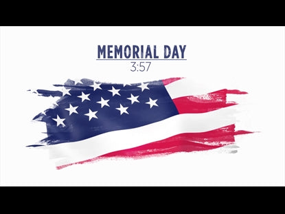 Memorial Day Modern Countdown