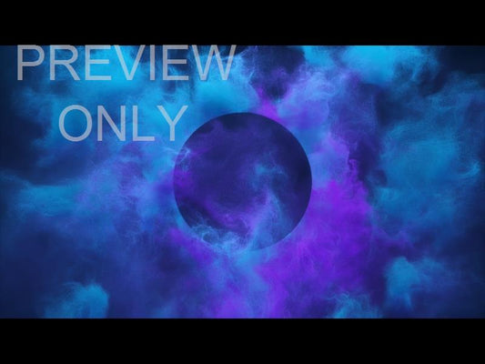 Color Blast: Purple Teal Circle Still