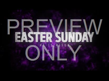 Holy Week Easter Sunday Graphic