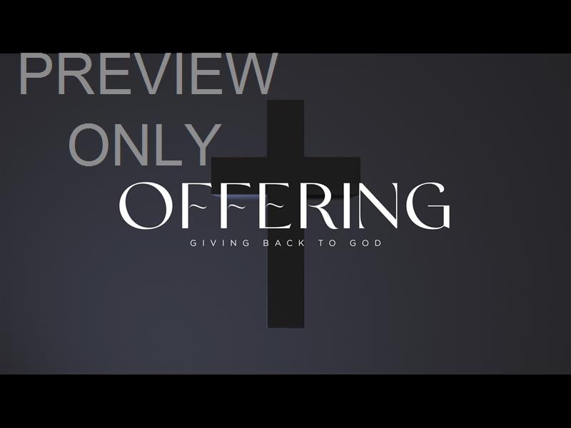 Ash Wednesday Ink Offering Still