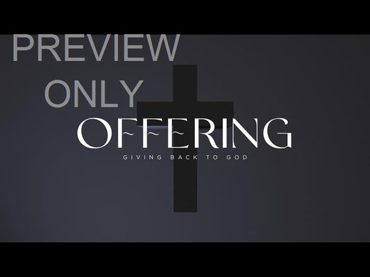 Ash Wednesday Ink Offering Still