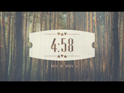 Forest Morning Countdown