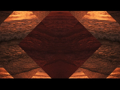Surf Remix Gold Red Diamonds