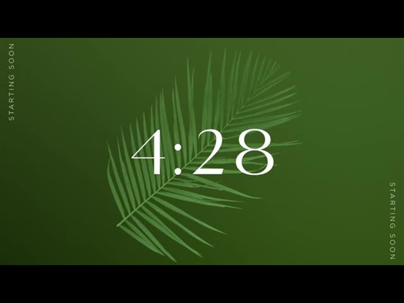 Palm Sunday Ink Countdown
