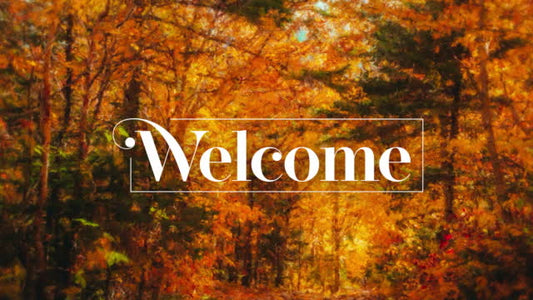 Autumn Vibes Welcome
