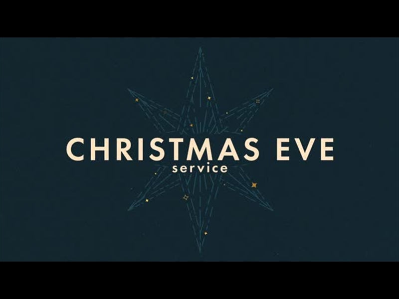 Light Lines Christmas Eve Service Star