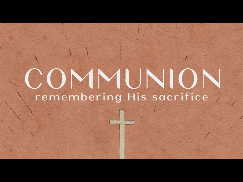 Drawn To Him Communion