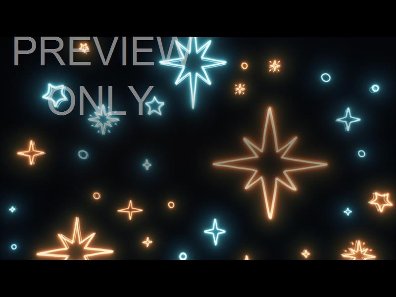 Neon Stars: 10 Still