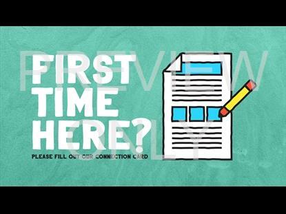 Connection Cards Vol One First Time Still