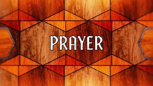 Holy Week Glass Prayer Loop