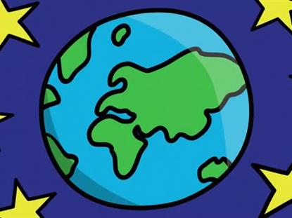 Cartoon Globe 01