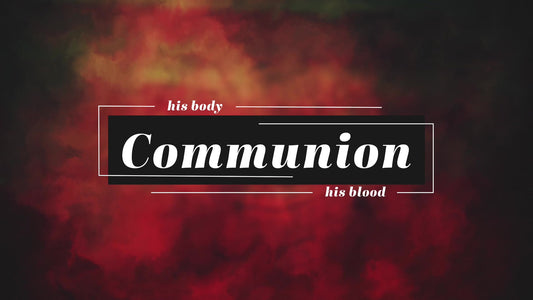 Cloudy Textures Communion
