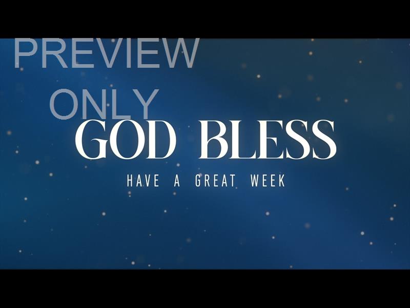 The Heavens Declare God Bless Still