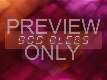 Bokeh Shapes God Bless