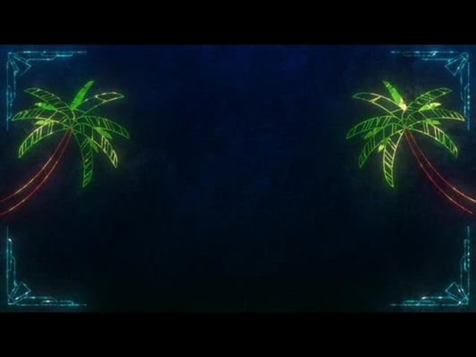 Christmas Frames Palm Trees