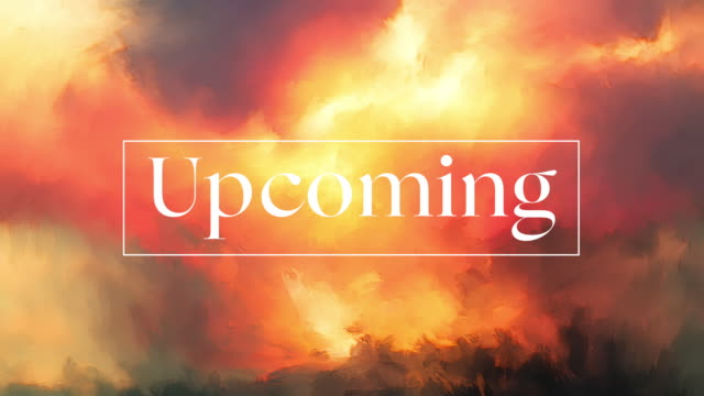 Pentecost Blaze Upcoming