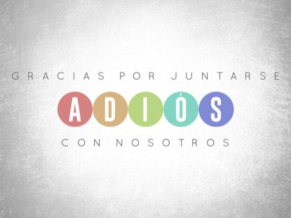 Event Planner Closing Motion - Spanish