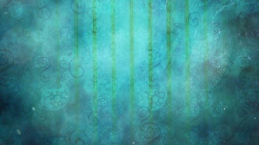 Blue Paisley Wall