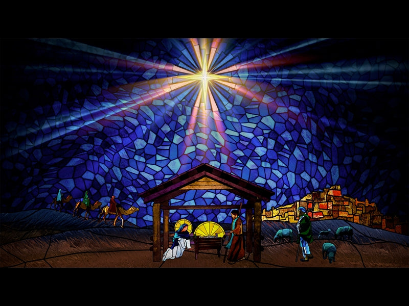 Christmas  Stained  Glass  1