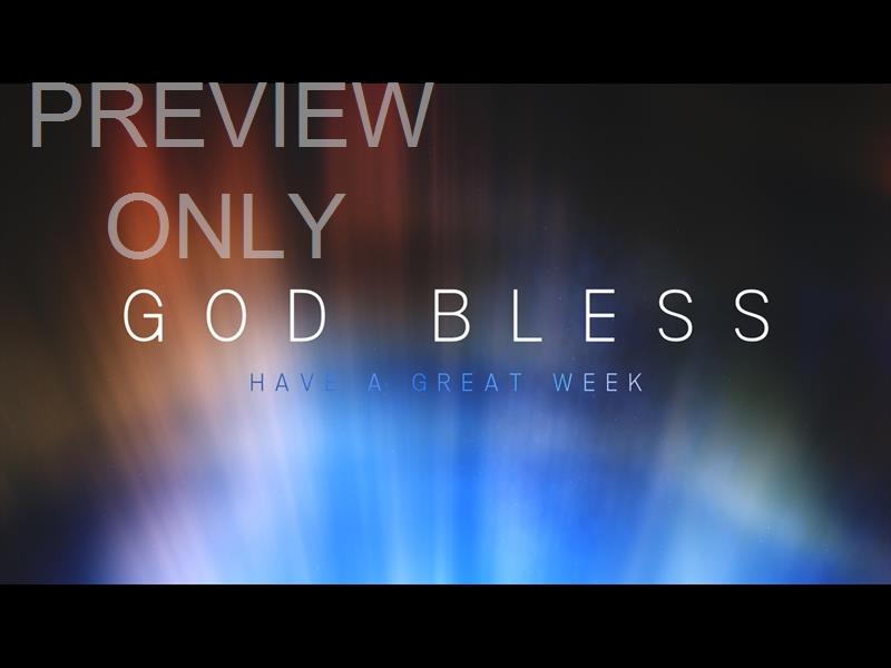 Radiance God Bless Still