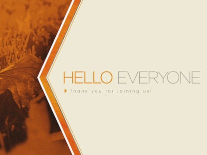 Thanksgiving Colors Hello Everyone