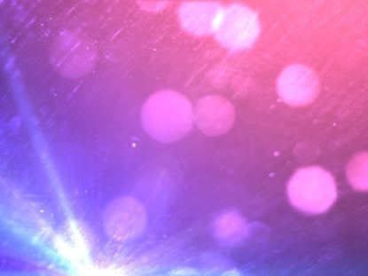 Lens Particles Grunge Pink
