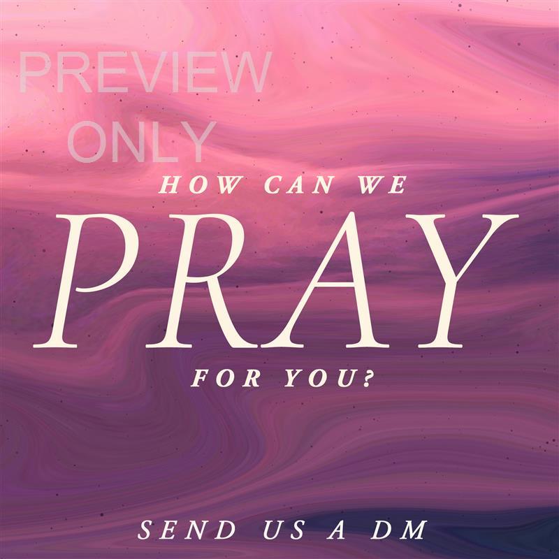 Bright Easter Liquify Social Graphic Pray