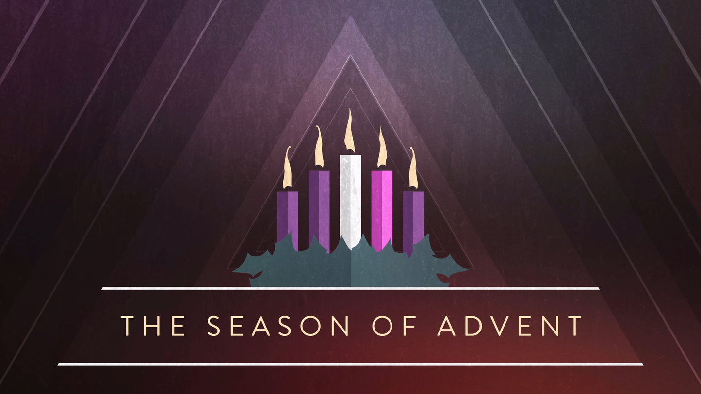 Christmas Advent Candles Title 02