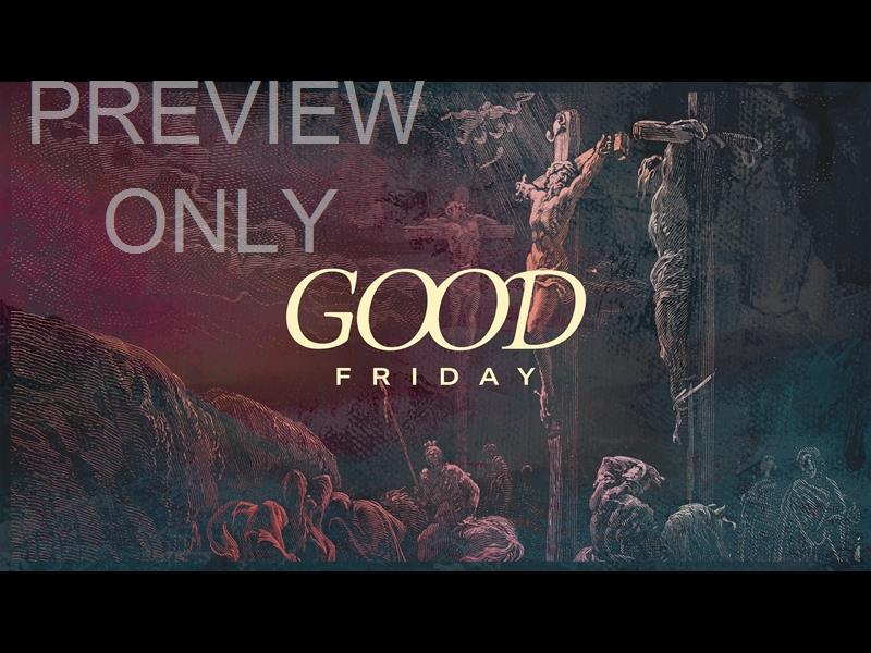 Easter Etching - Good Friday Title Still